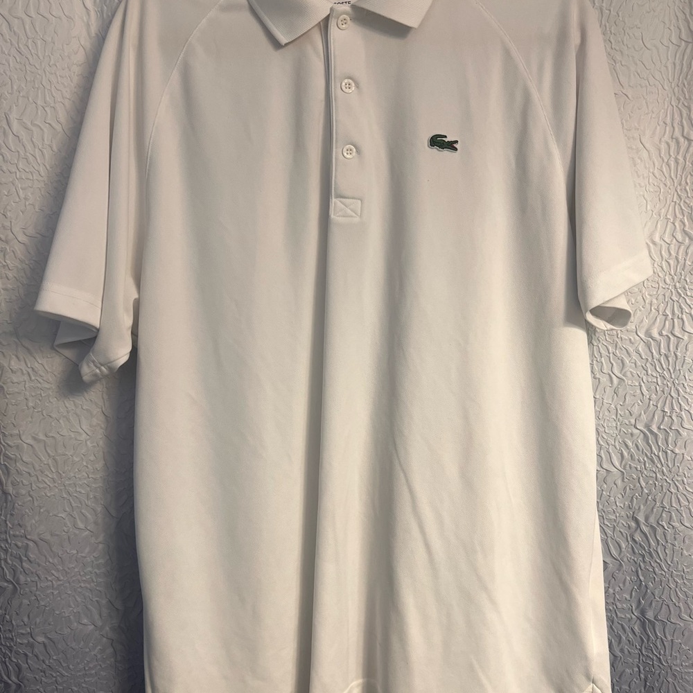 Lacoste Men's White Polo Shirt